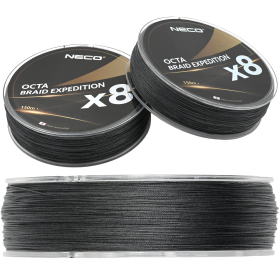 Plecionka Neco Octa Braid Expedition x8 150m 0,40mm - czarna