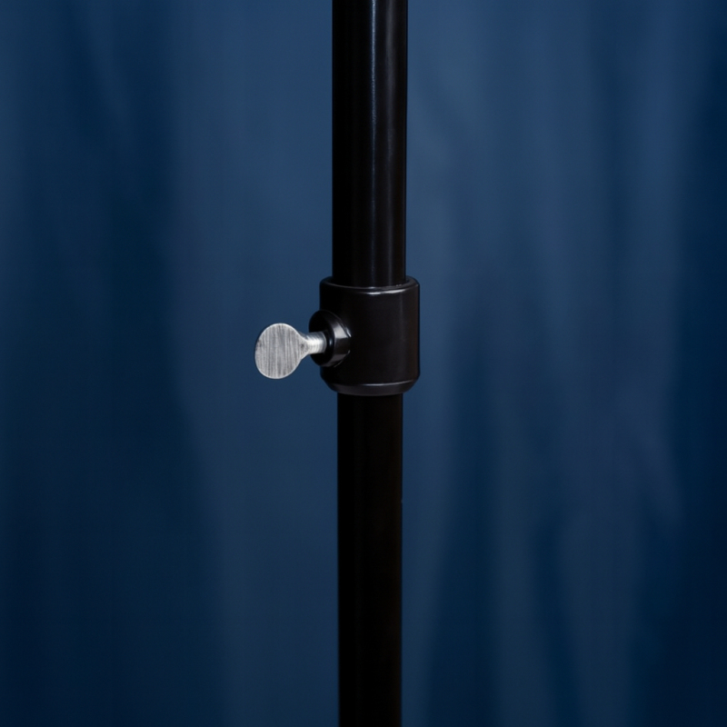 PARASOL NAMIOT WĘDKARSKI WODOSZCZELNY DUŻY Z OSŁONĄ 220CM NECO NIEBIESKI