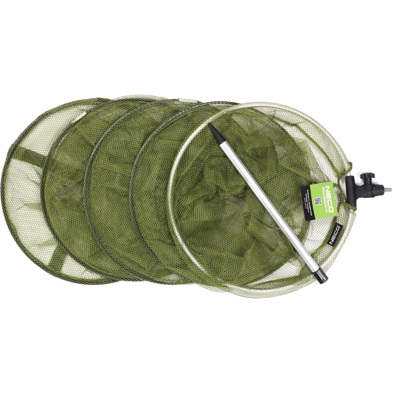 SIATKA WĘDKARSKA SADZYK 3M 40CM SZTYCA 6 OBRĘCZ NECO