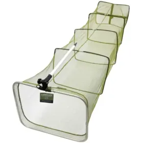 SIATKA WĘDKARSKA PROSTOKĄTNA SADZYK 1,5M 35x45CM SZTYCA 4 OBRĘCZ NECO